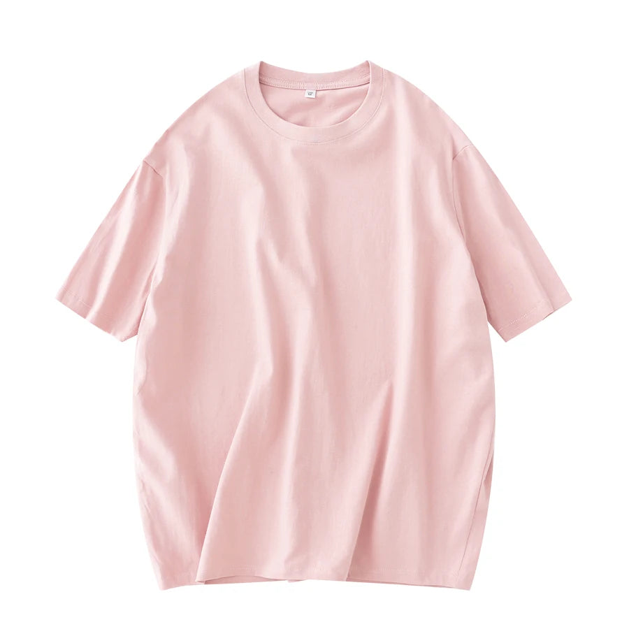 T-shirts en coton pour femmes, nouveaux, doux, blancs et noirs, grande taille, basiques, pour l'été